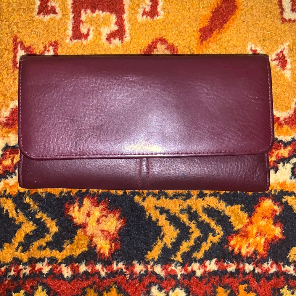 Gorgeous leather Vintage wallet